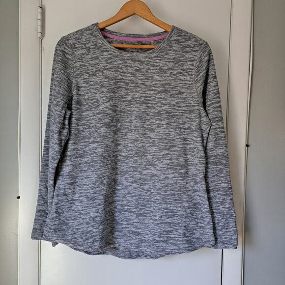 tek gear Tops - Tek Gear Gray Fleece Pull Over Top Women's Large